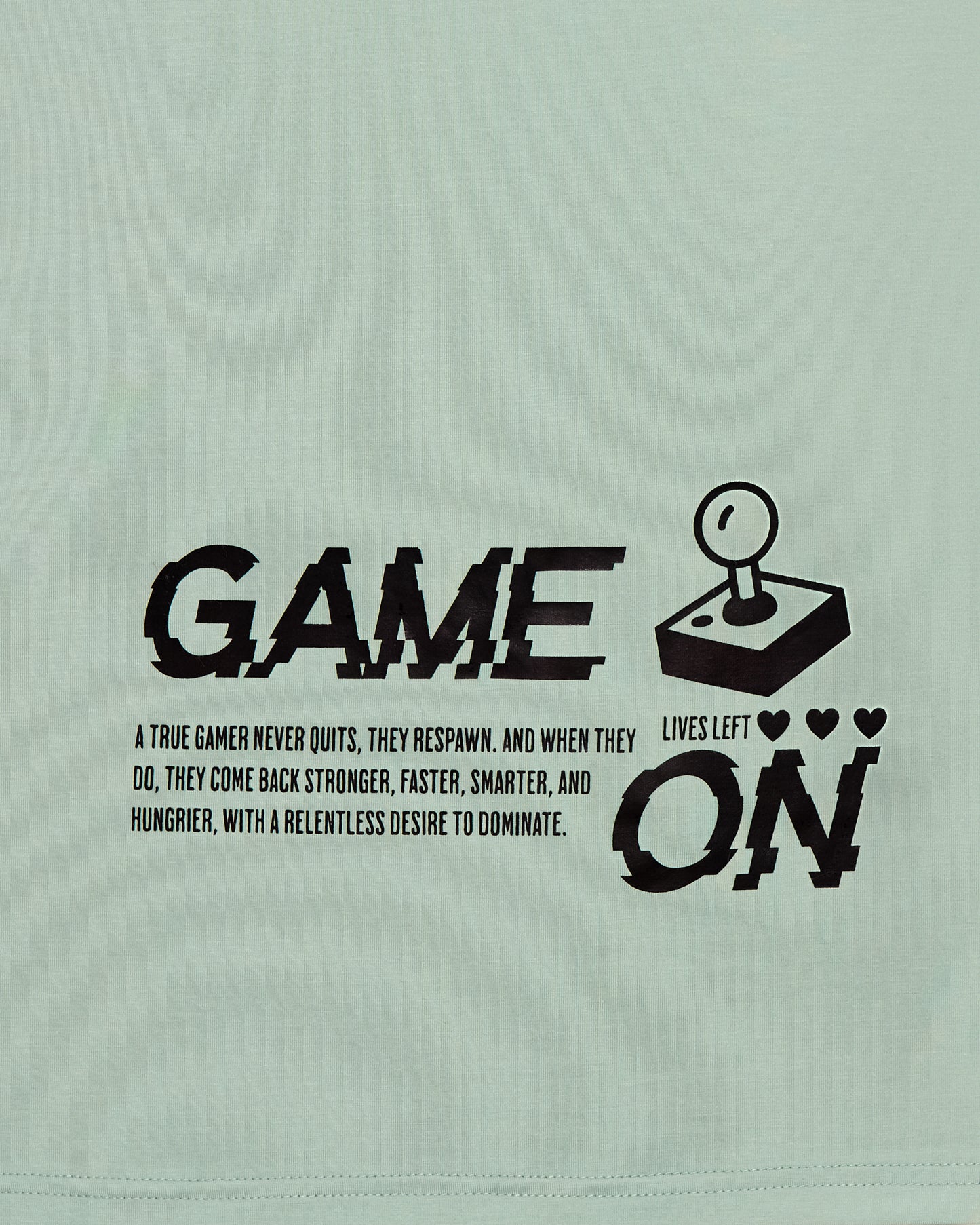 Game On Short Sleeve - Mint Green